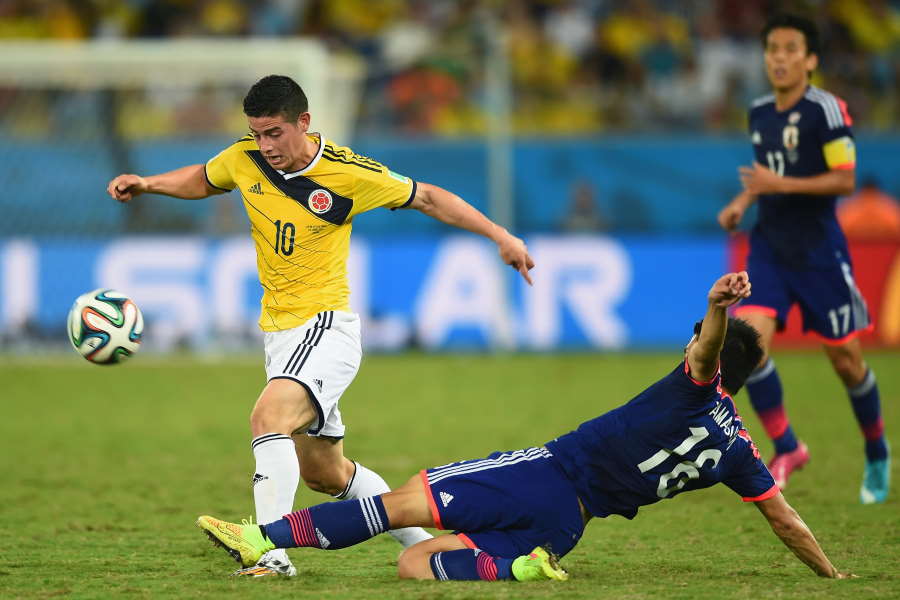 2014年の日本対コロンビア戦に再脚光【写真：Getty Images】