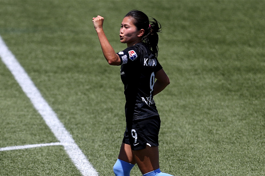 アメリカのゴッサムFCでプレーするFW川澄奈穂美（写真はスカイ・ブルーFC時代のもの）【写真：Getty Images】