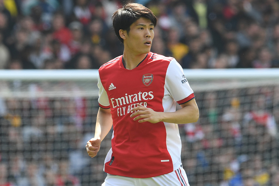 アーセナルでプレーするDF冨安健洋【写真：Getty Images】