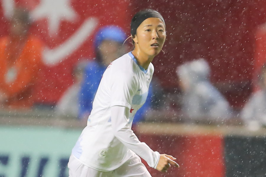 元なでしこジャパン(元女子日本代表)FW永里優季【写真:Getty Images】