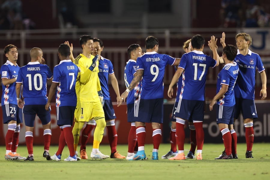 マルコス・ジュニオール選手と畠中選手のゴールで2-0と勝利した第5戦のホアンアイン・ザライ戦【写真提供：横浜F・マリノス】