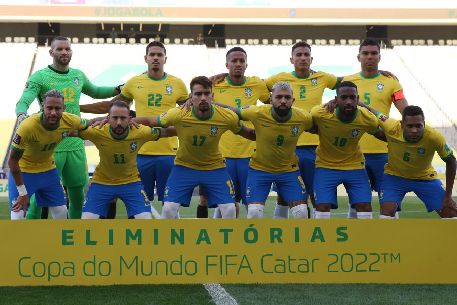 日本と韓国と対戦するブラジル代表【写真：Getty Images】