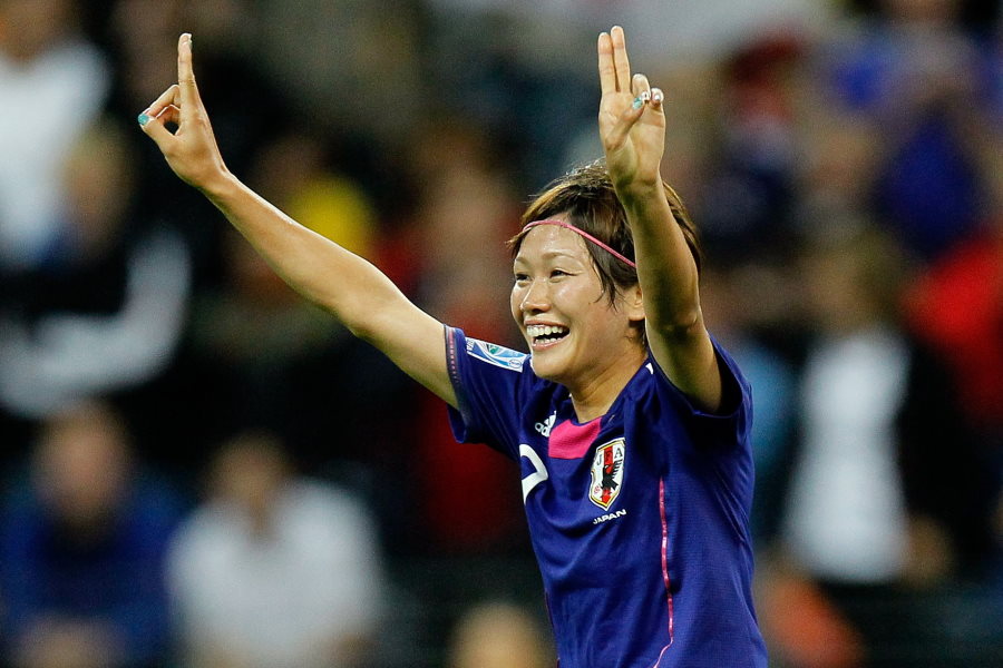 スウェーデン戦でスーパーゴールを決めたFW川澄奈穂美（ゴッサムFC）【写真：Getty Images】