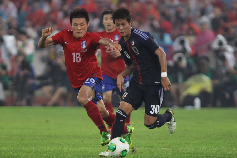 同年、日本代表としても飛躍（東アジアカップ時）【写真：Getty Images】
