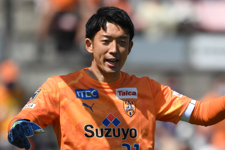 清水エスパルスでプレーするGK権田修一【写真：Getty Images】