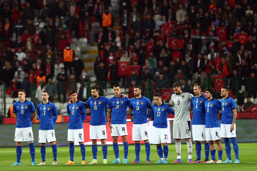 イタリア代表の新ユニフォームが発表【写真：Getty Images】