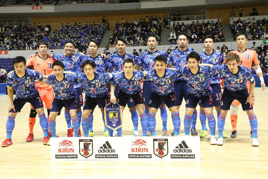 2012年大会以来、2大会ぶりのフットサルW杯に出場する日本代表【写真：河合 拓/Futsal X】