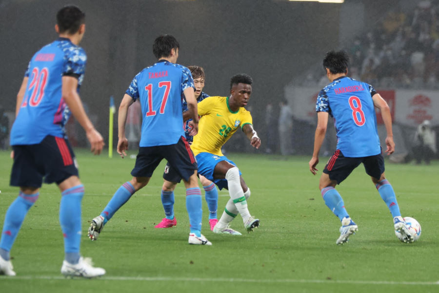 開設を務めた槙野智章がブラジル戦を総括【写真：高橋 学】