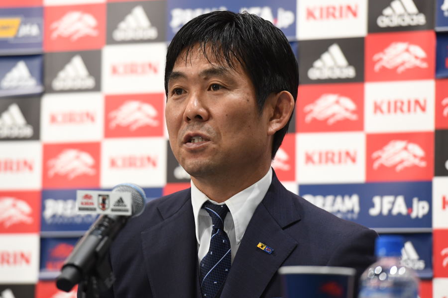 日本代表を率いる森保一監督【写真：(C)JFA】