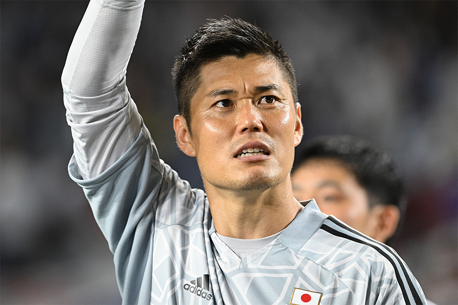 元日本代表の川島永嗣【写真:徳原隆元】