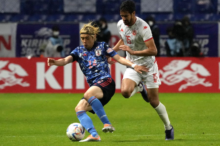 日本代表が0-0で前半終了【写真:Getty Images】