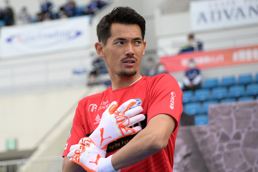 後半戦初戦となる金沢戦へ「どれだけ内容で魅せて、結果で示せるか」と語る【写真：(C) FCMZ】