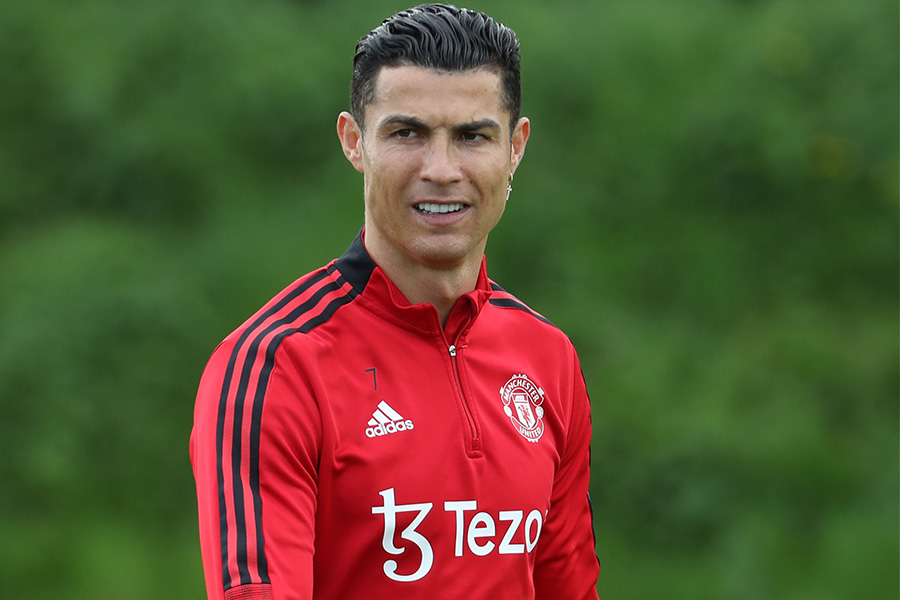 ユナイテッドでプレーするFWクリスティアーノ・ロナウド【写真：Getty Images】