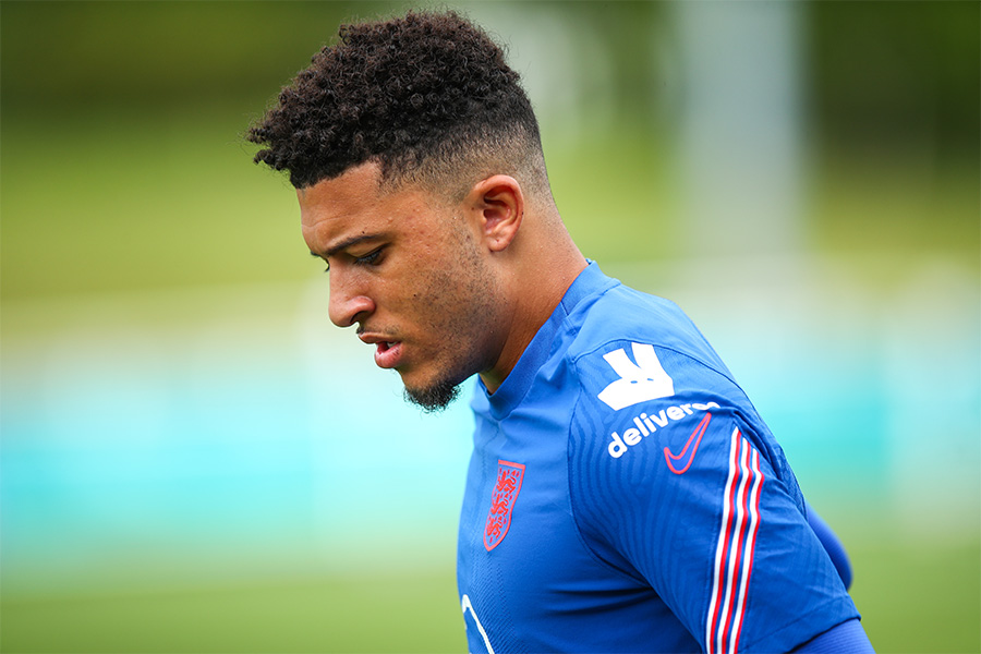 EUROで未だに出場がないMFジェイドン・サンチョ【写真:Getty Images】