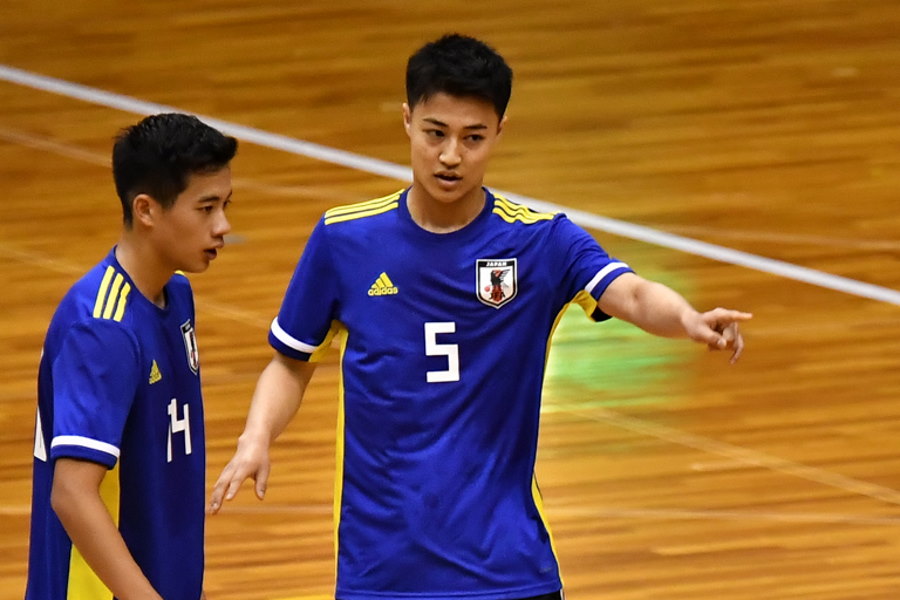 現在スペインでプレーしているU-20フットサル日本代表候補FP大澤雅士【写真：勝又寛晃】