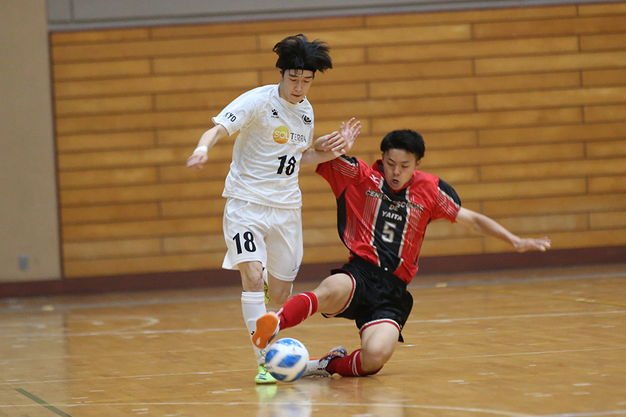 矢板中央高校は選手権やインターハイに加えてフットサルの大会にも参戦【写真：Futsal X ・河合 拓】