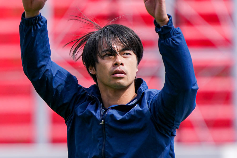 新シーズンをブライトンで迎えるMF三笘薫【写真：Getty Images】