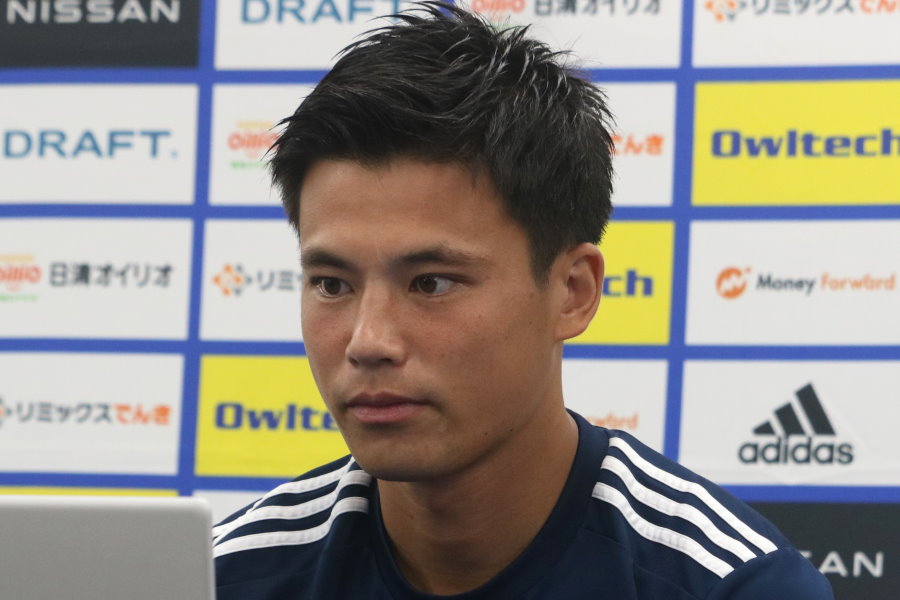 A代表に復帰となった宮市亮【写真：(C) 1992 Y.MARINOS】