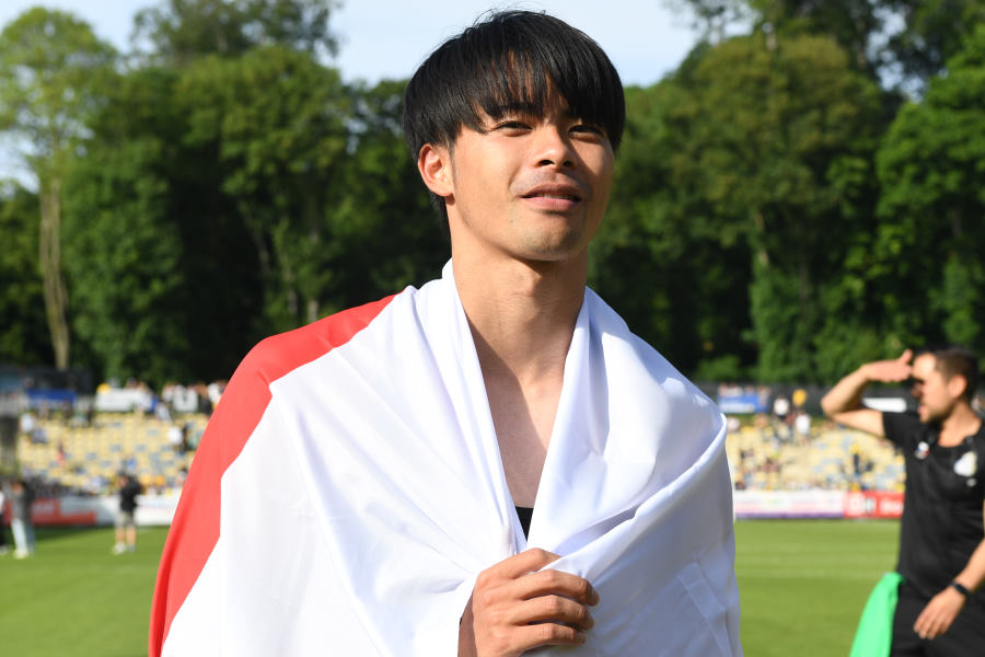 新シーズンをブライトンで迎える日本代表MF三笘薫【写真：Getty Images】