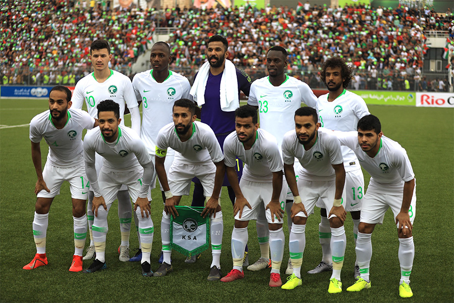 近年力を増してきているサウジアラビア代表【写真：Getty Images】