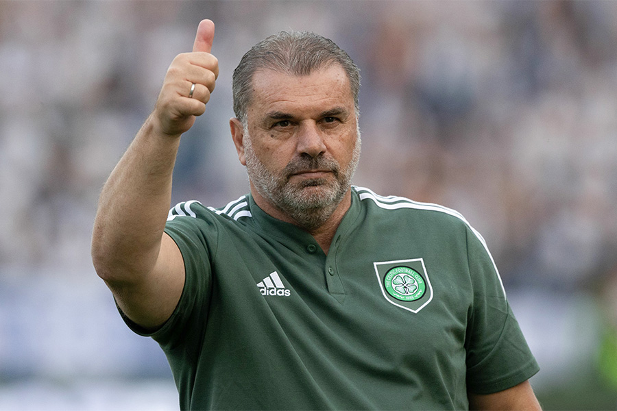 セルティックのポステコグルー監督【写真：Getty Images】