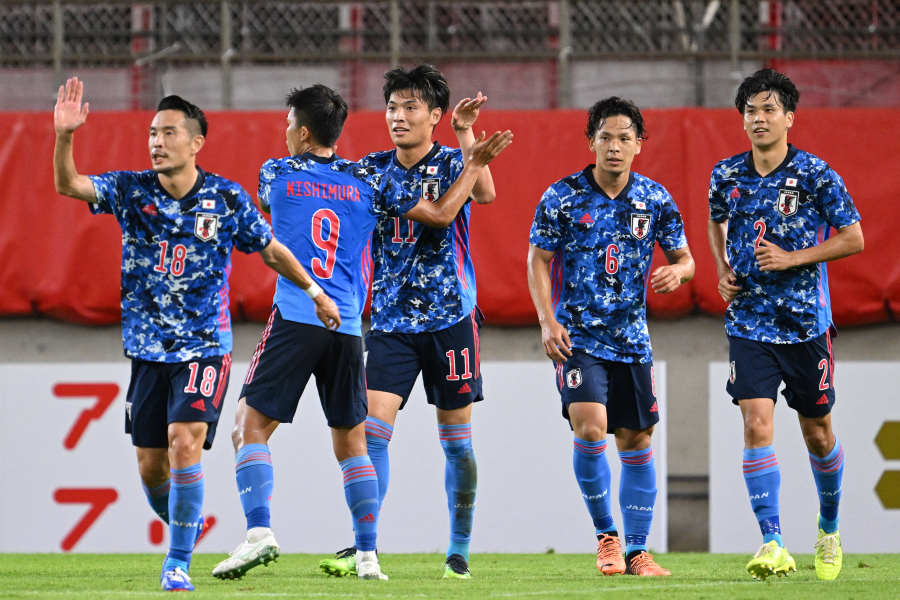 日本の大勝に韓国メディアも注目【写真：徳原隆元】