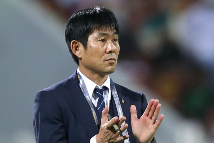 日本代表の森保監督【写真：Getty Images】