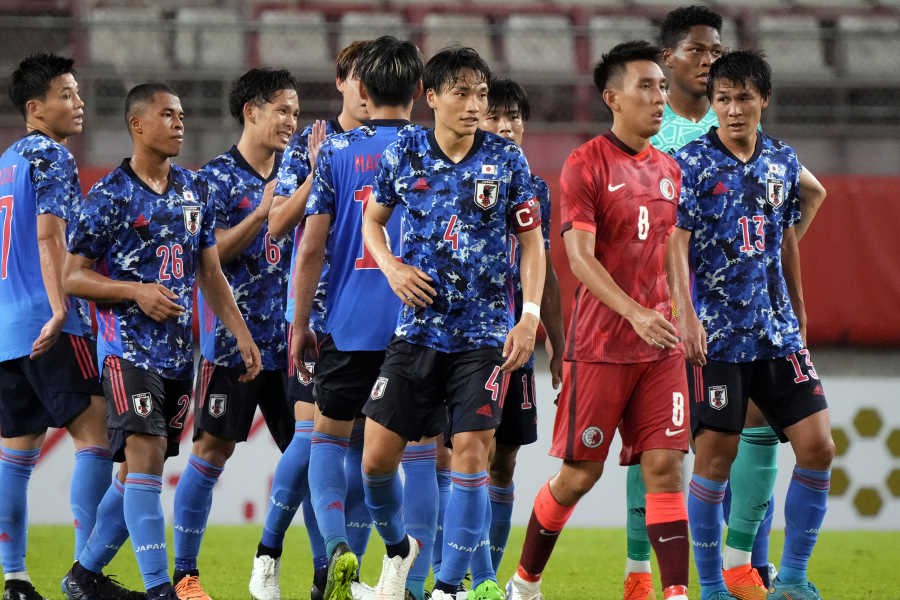 6-0と圧勝した日本代表【写真：Getty Images】