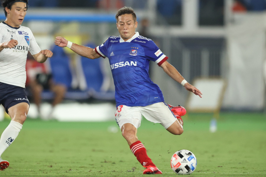 昨季JリーグMVPの仲川輝人はリーグ戦でいまだノーゴール【写真：高橋学】