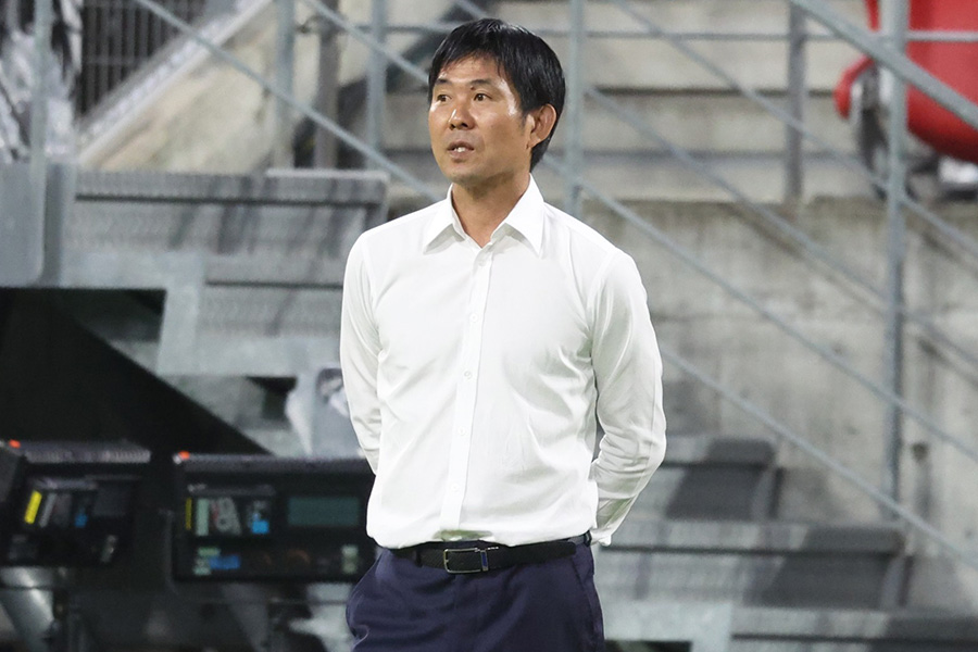 韓国代表に3-0で勝利した森保ジャパン【写真：高橋 学】