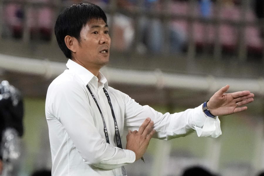 日本を率いる森保監督【写真：高橋 学】