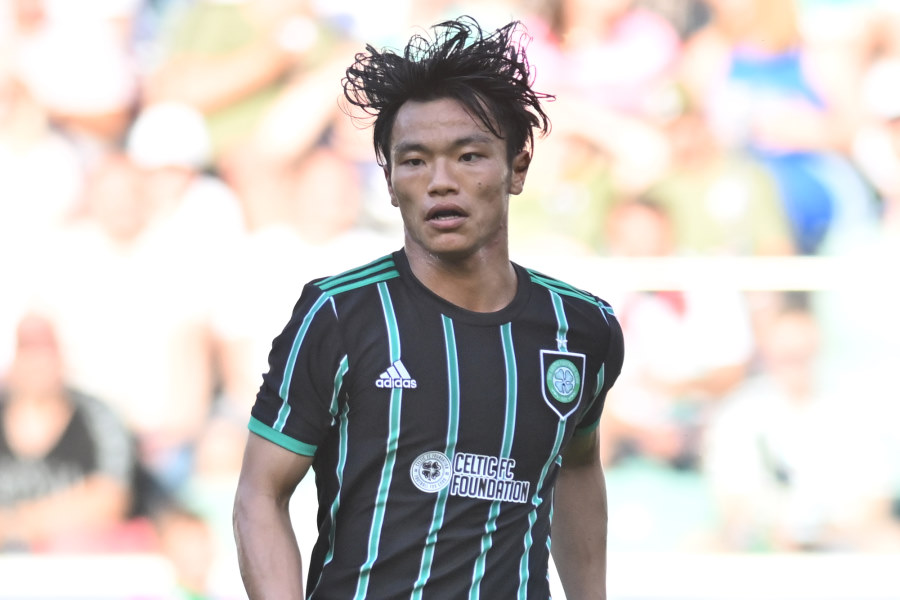 セルティックの日本代表MF旗手怜央【写真:Getty Images】