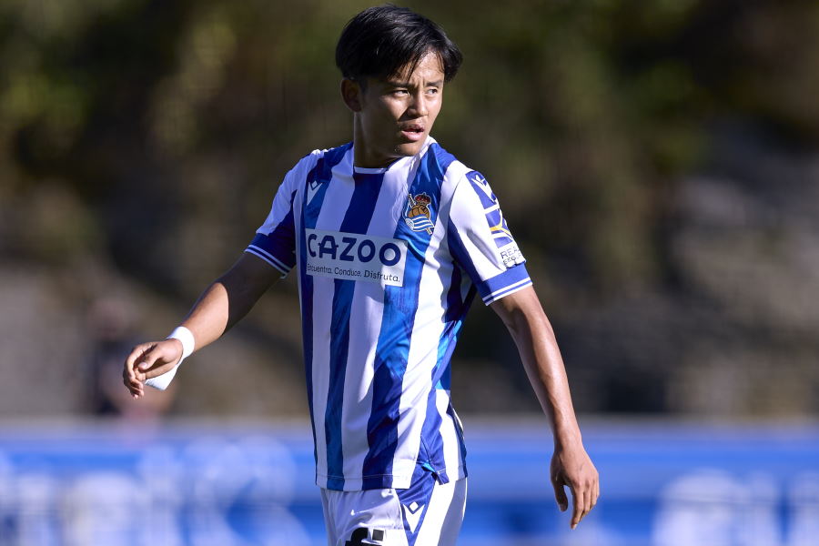 ソシエダMF久保建英【写真:Getty Images】