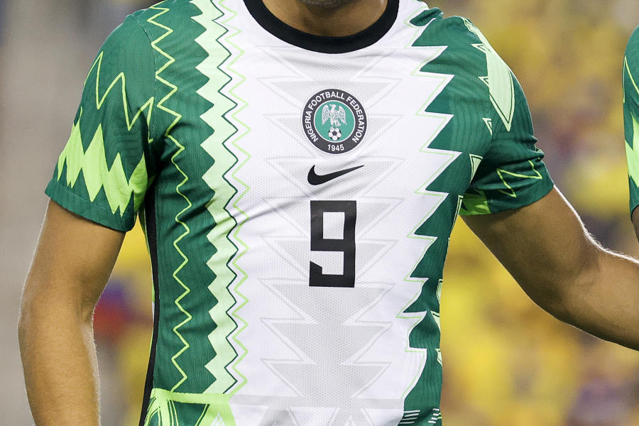 ナイジェリア代表ユニフォームに注目（写真は現在のもの）【写真：Getty Images】