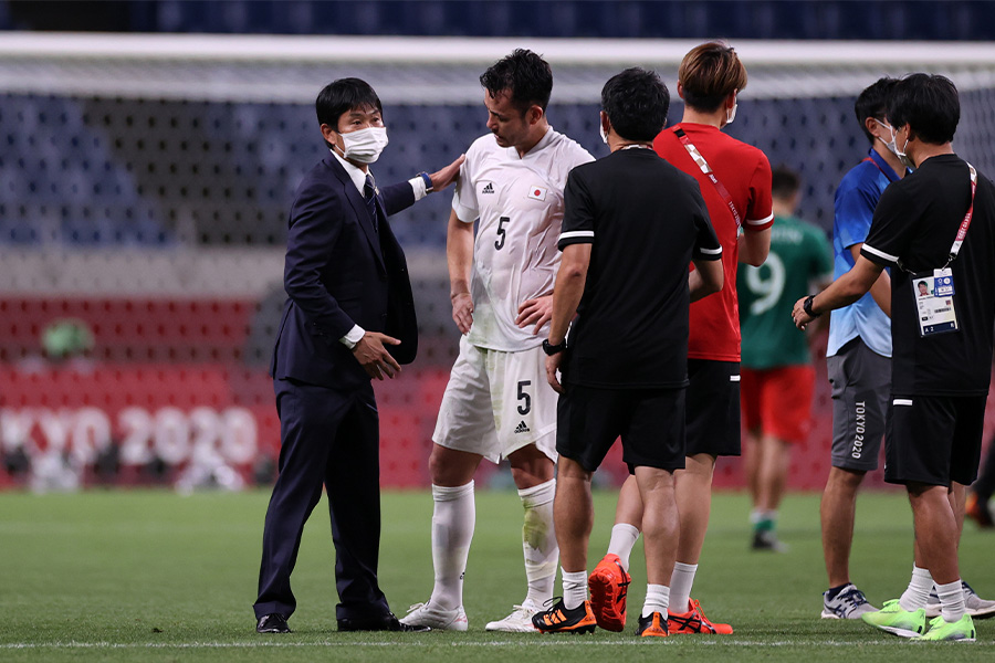 森保一監督の采配について疑問の声も【写真：Getty Images】