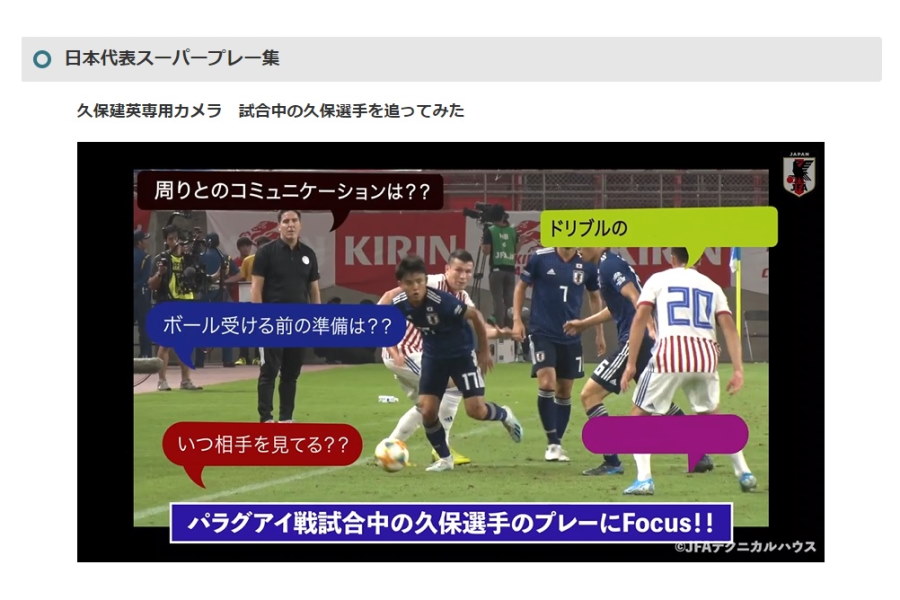 Jfa 子ども 指導者向け サッカーキッズ動画 配信開始 日本代表選手も登場 フットボールゾーン