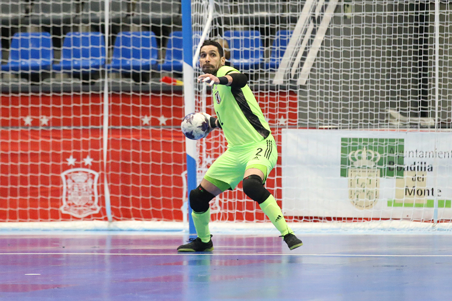 ギラン・バレー症候群から復帰したGKピレス・イゴール【写真：河合拓/Futsal X】