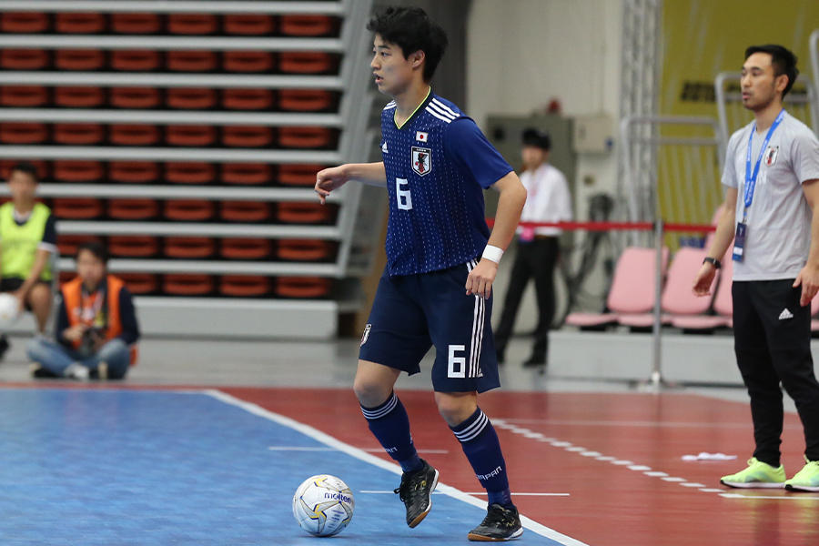 U-20フットサル日本代表にも選出されているFP大澤雅士【写真：河合拓/Futsal X】