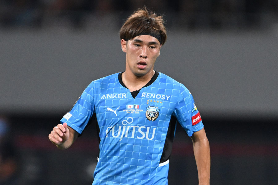 川崎FW遠野大弥【写真：徳原隆元】