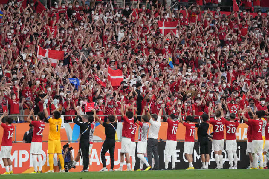 今夜のmvp Acl決勝進出の浦和 赤きサポーター の歓喜チャントに反響 やっぱりすごい フットボールゾーン