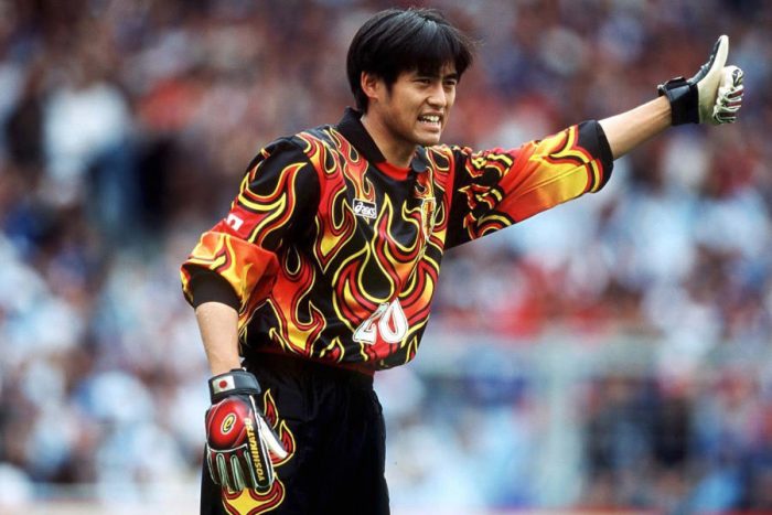 サッカー日本代表アンセムジャケット98年 炎 - ウェア