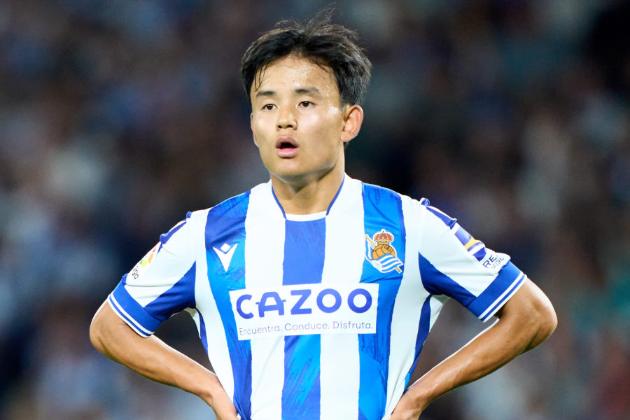 レアル・ソシエダでプレーするMF久保建英【写真：Getty Images】