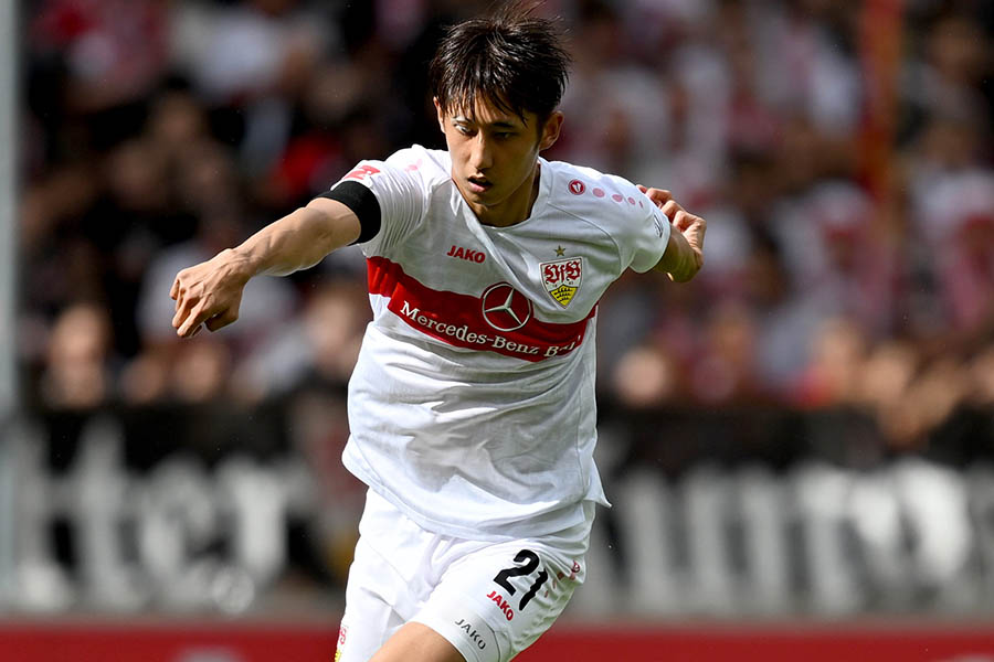 シュツットガルトDF伊藤洋輝【写真：Getty Images】