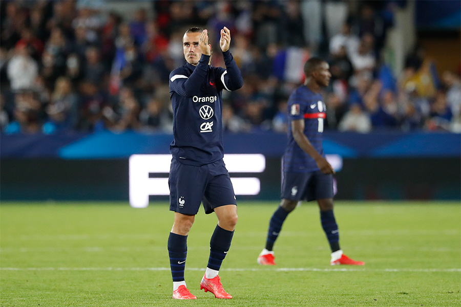 グリーズマンはアトレティコ・マドリードで再び輝けるだろうか【写真：AP】