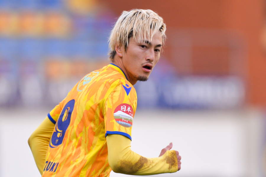 シント＝トロイデンのFW鈴木優磨【写真：(C)STVV】