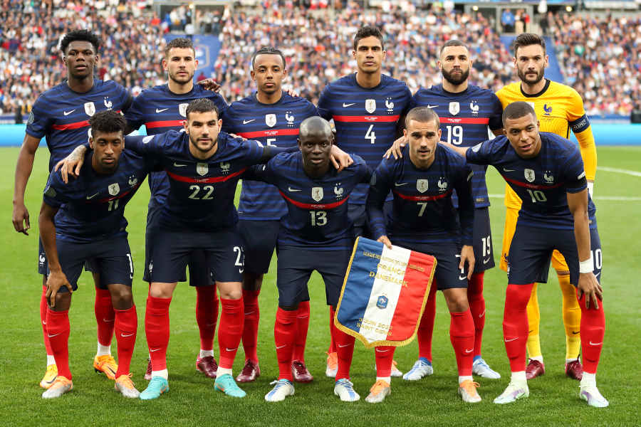 サッカー女子W杯フランス代表ユニフォーム