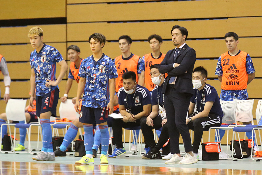 5失点でブラジル代表に敗れた日本代表【写真：河合 拓 / Futsal X】