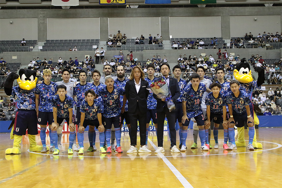 フットサル日本代表にとって収穫を得られた2試合に【写真：河合 拓 / Futsal X】