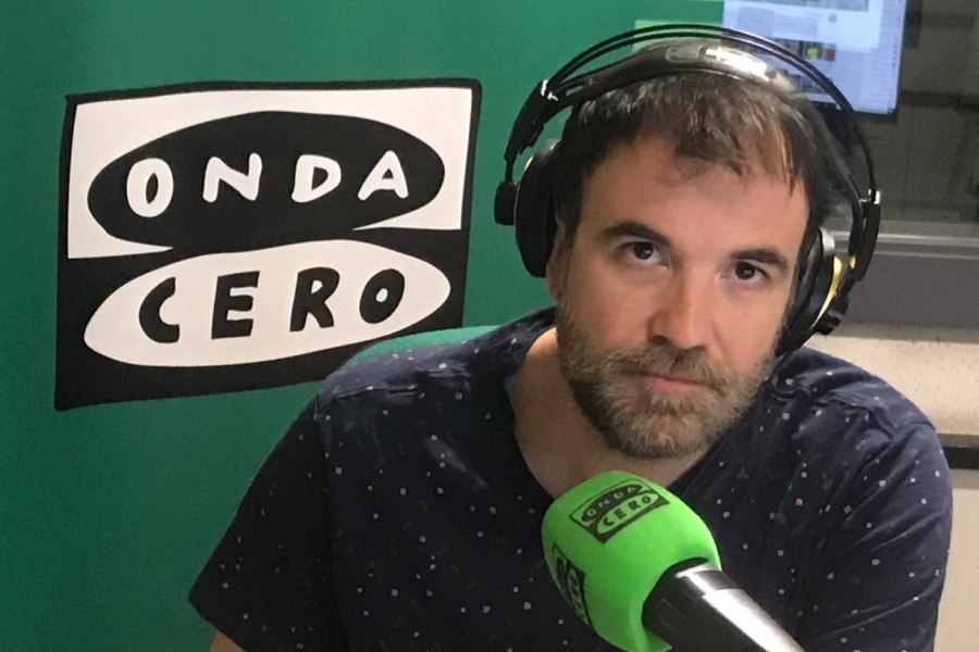 スペインラジオ局「オンダ・セロ」のビクトル・フランク記者【写真：本人提供】