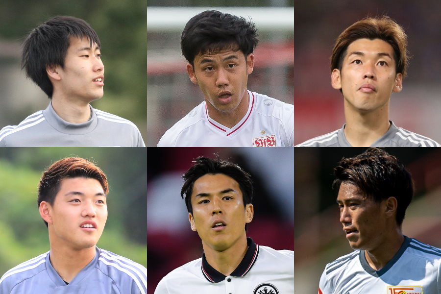 ドイツ1部で活躍する日本人選手【写真：Getty Images ＆ Football ZONE web ＆ Noriko Nagano】